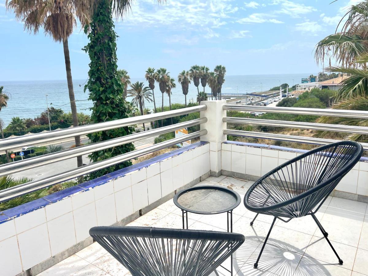 Fabulous Vacation In A 2 Bedroom Townhouse With 2 Terraces Overlooking The Sea, Suitable For 6 People 3 Swimming Pools Tennis And 200 Mts From The Sea El Faro Esterno foto